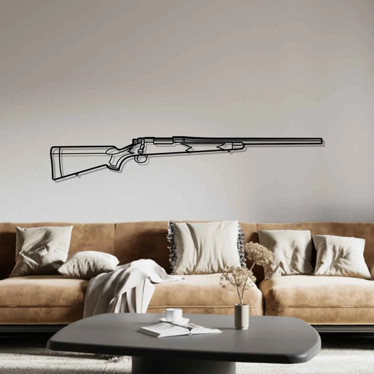 700 CDL Silhouette Metal Wall Art